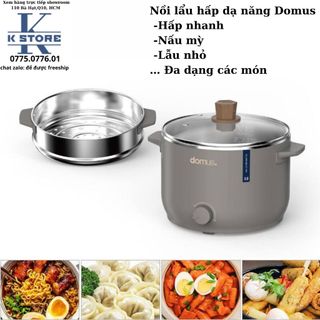 Nồi lẩu hấp mini cao cấp Domus Hàn Quốc