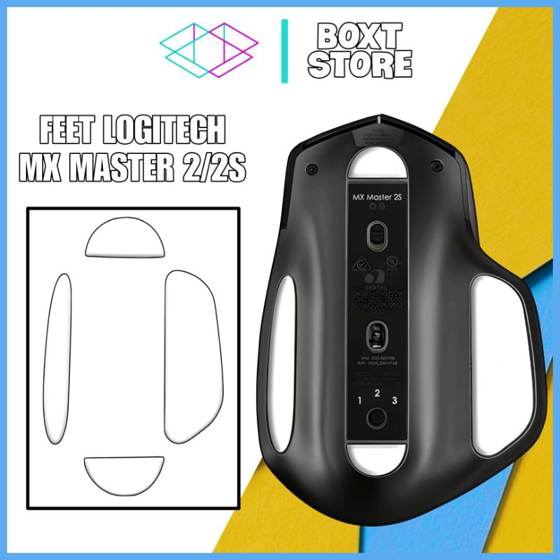 Mouse Feet PTFE WHITE ICE Cho Chuột Logitech MX Master 2 2S - Feet Chuột MX Master 2