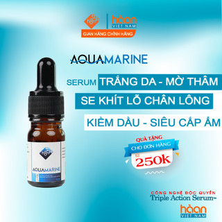Serum siêu Cấp ẩm - Trắng da - Mờ thâm - Se khít lỗ chân lông Aquamarine 5ml