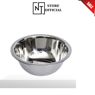 Bát inox rửa mặt dùng trong spa, size 22cm