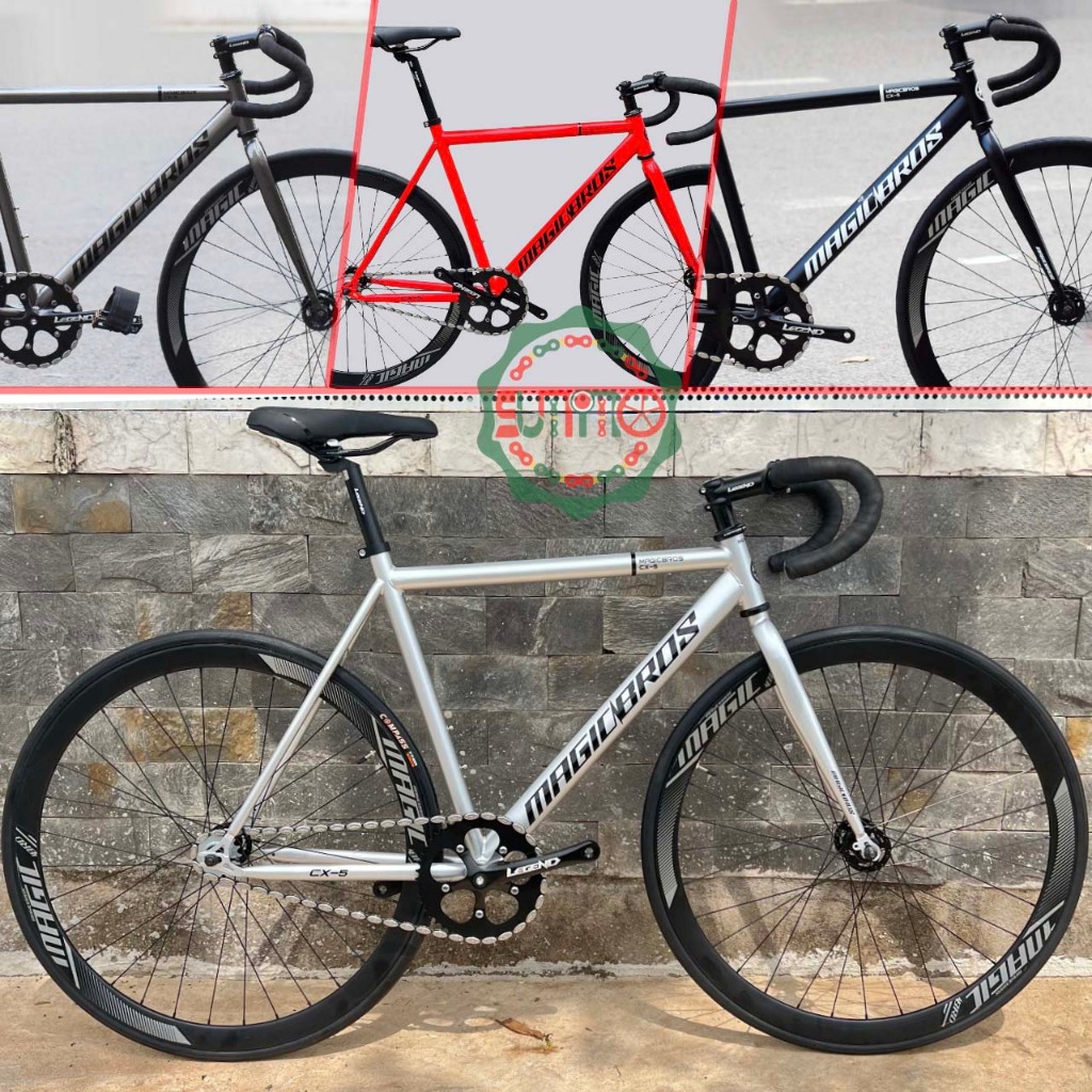 Xe đạp fixed gear MAGICBROS CX5 khung thép