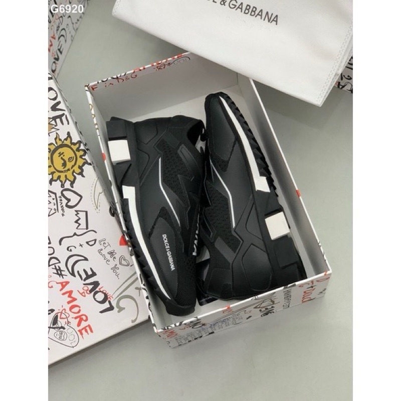 ✅New✅Giày thể thao D&.G. cổ chun đế cao su non đúc Giày Dol.ce @ Gaba.na cổ chun