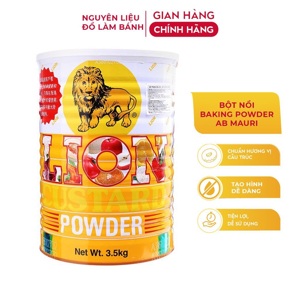 Bột sư tử Custard Lion - hanadolambanh