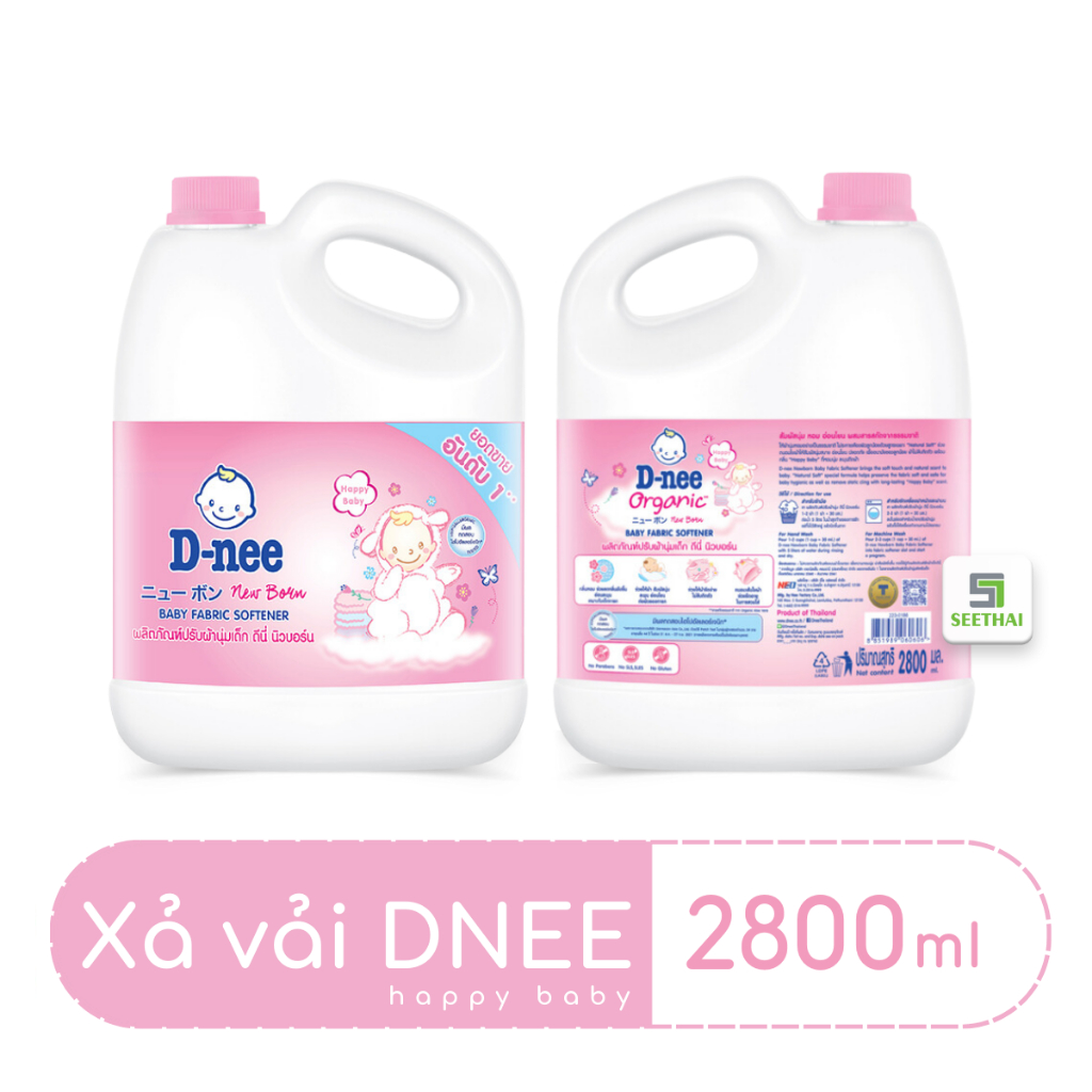 Xả vải em bé DNEE Thái Lan 2800ml - can