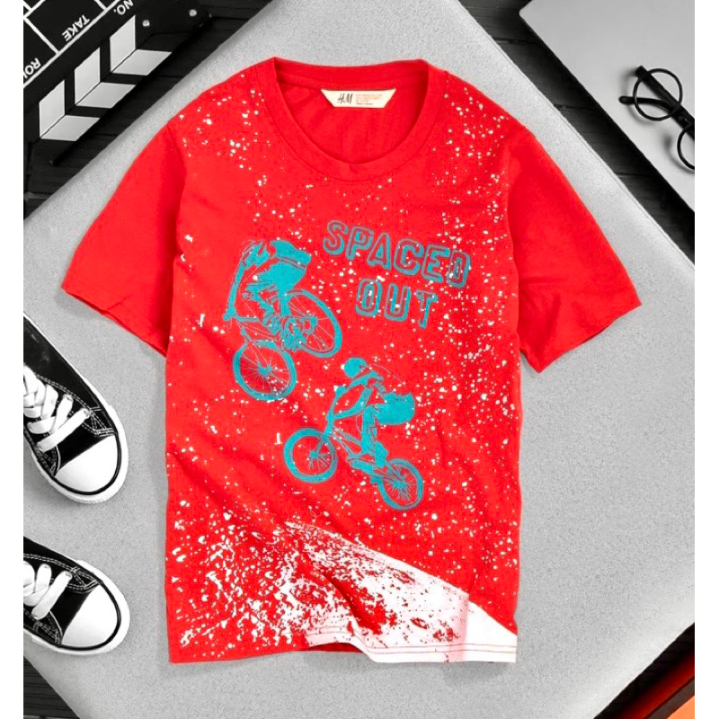 🦑 Áo cotton H&M xuất bé trai từ 17-55kg