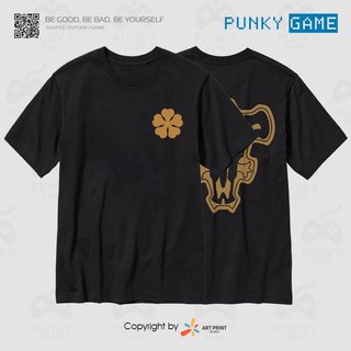 Áo thun Black Clover Bull Logo Name ngắn tay