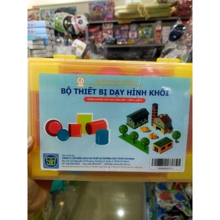 Hộp thiết bị hình khối lớp 1 ,2 , 3