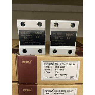 Rơ le bán dẫn ssr 100da/100va/100aa berm