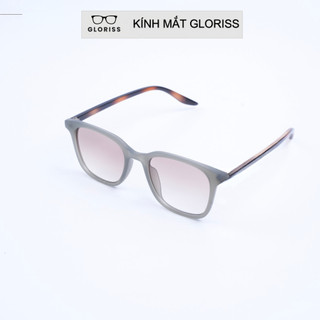Mắt kính râm nam nữ thời trang - gloriss fgbp.2021 chống nắng, chống tia uv, gọng chất liệu nhựa acetate