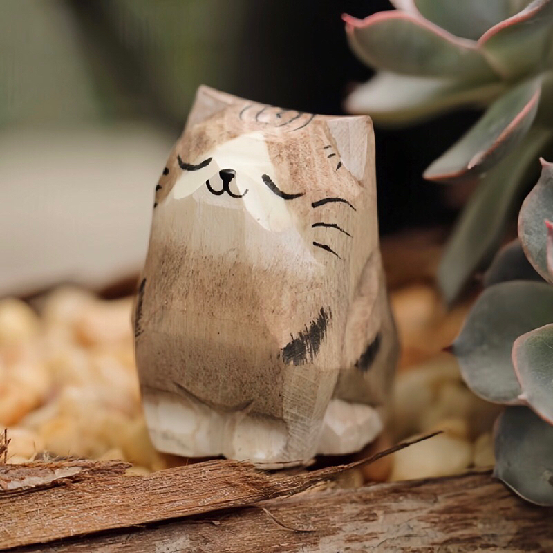 Tượng Chó Mèo Gỗ - Sản Phẩm Thủ Công
