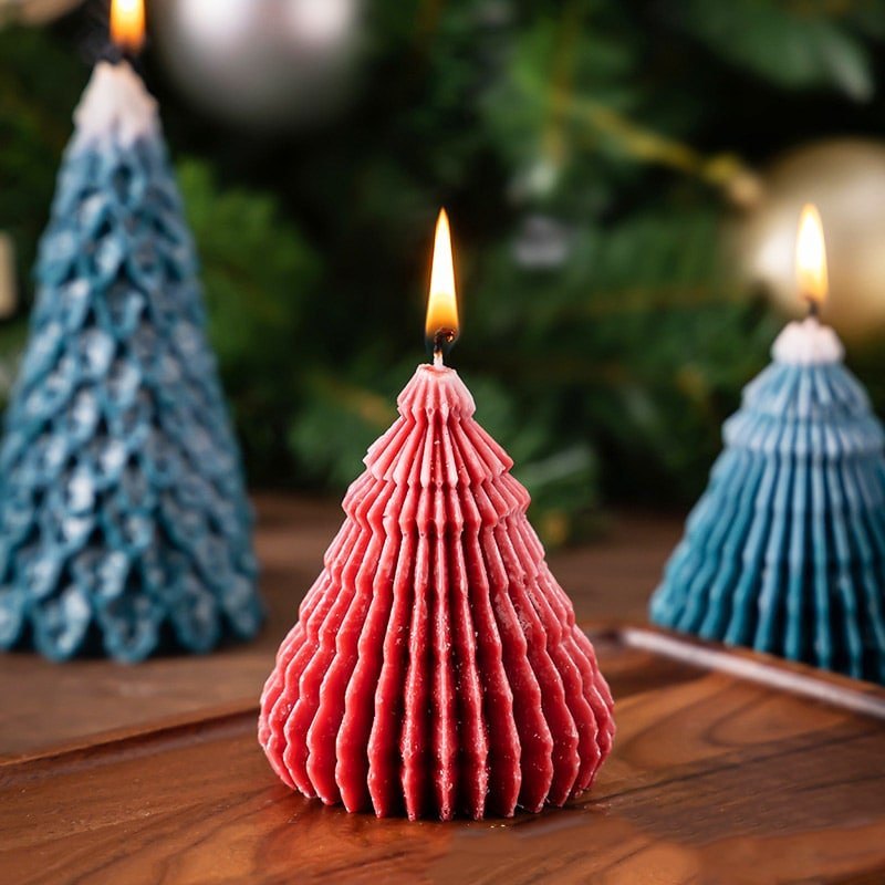 QUÀ TẶNG GIÁNG SINH | NẾN THƠM 3D HÌNH CÂY THÔNG GIÁNG SINH NOEL | 3D CHRISTMAS SCENTED CANDLE | IDEASHOP