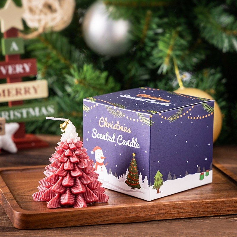 QUÀ TẶNG GIÁNG SINH | NẾN THƠM 3D HÌNH CÂY THÔNG GIÁNG SINH NOEL | 3D CHRISTMAS SCENTED CANDLE | IDEASHOP