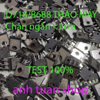 10 chiếc d718/b688 transistor tháo máy