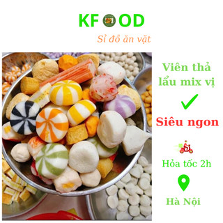 👉Viên thả lẩu thập cẩm Kitkool/ Lacusina