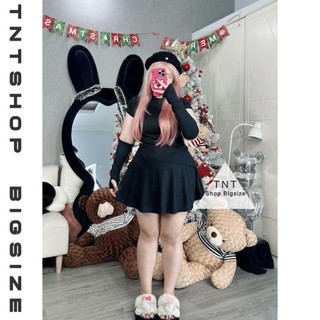SET ÁO VẠT CHÉO TAY RỜI [TNT SHOP BIGSIZE 60KG 90KG]