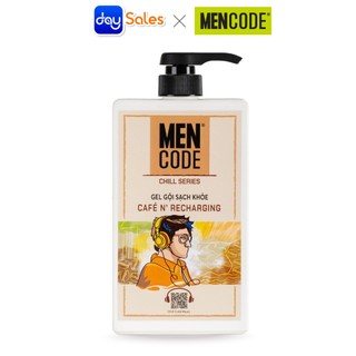 GEL GỘI MENCODE SẠCH KHỎE CAFÉ N' RECHARGING 630ML