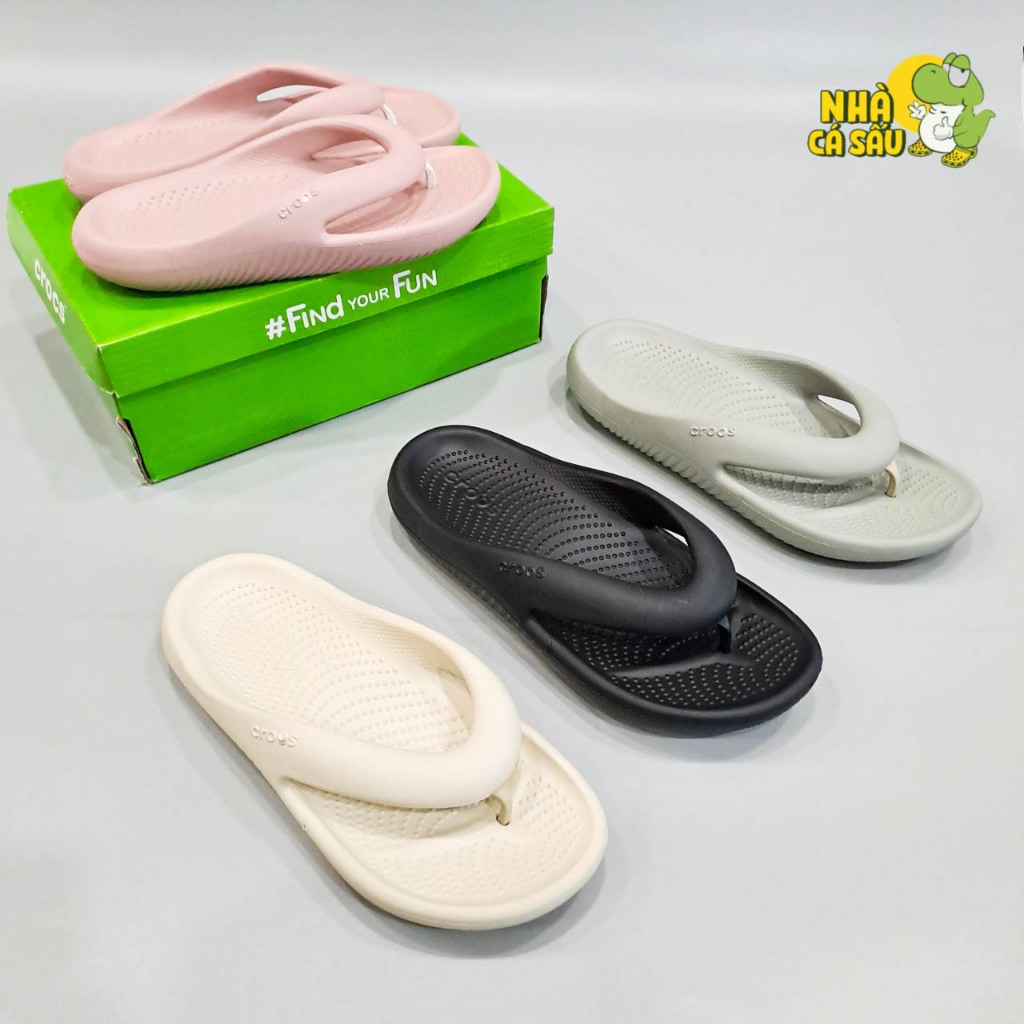Dép xỏ ngón cross mellow chính hãng đế bánh mỳ cao 3cm nam nữ đều mang được, dép kẹp cross mellow cao cấp hàng VNXK