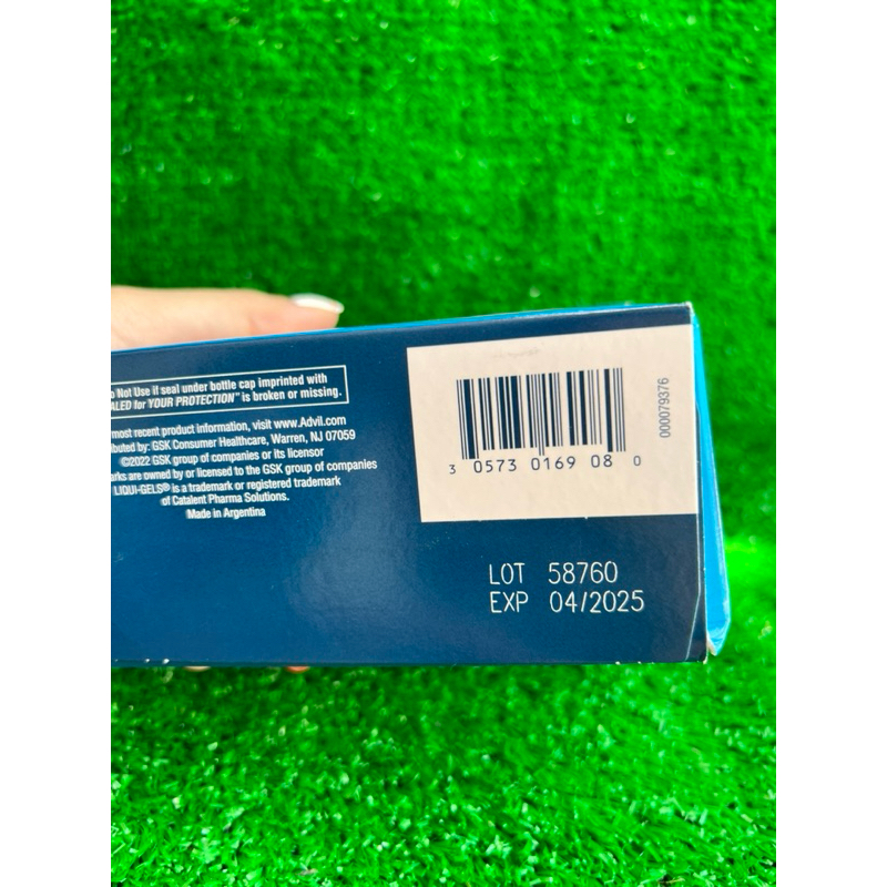 Viên uống Advil  Liqui Gels 120 viên Mỹ