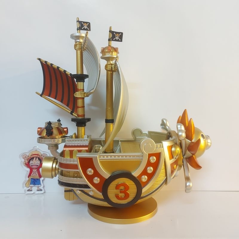 Mô Hình Chính Hãng WCF  MEGA Thousand Sunny Gold OnePiece