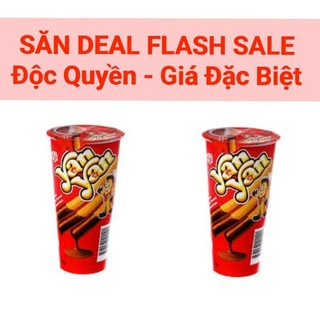 Lốc 10 ly bánh chấm yan yan meiji vị socola 43g