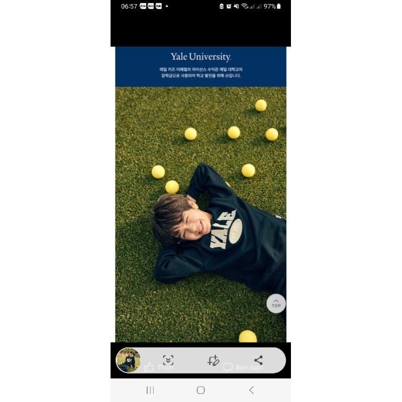 Bộ Yale xuất Hàn cho bé