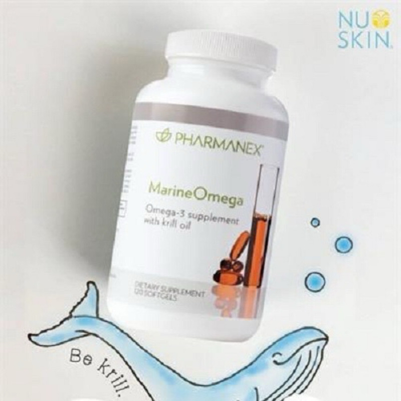 Nuskin Marine Omega 3 - Dầu cá ( tem Tiếng Việt )