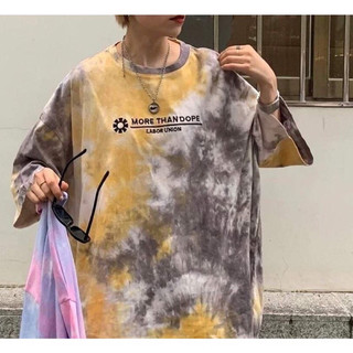 Áo thun loang form rộng unisex A176 Áo phông nam nữ loang màu cá tính trẻ trung