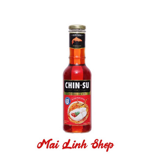 Nước mắm Chinsu hương cá hồi chai thủy tinh 500ml