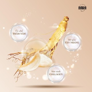 Nara Mặt nạ lụa nhâm sâm, tổ yến 20g