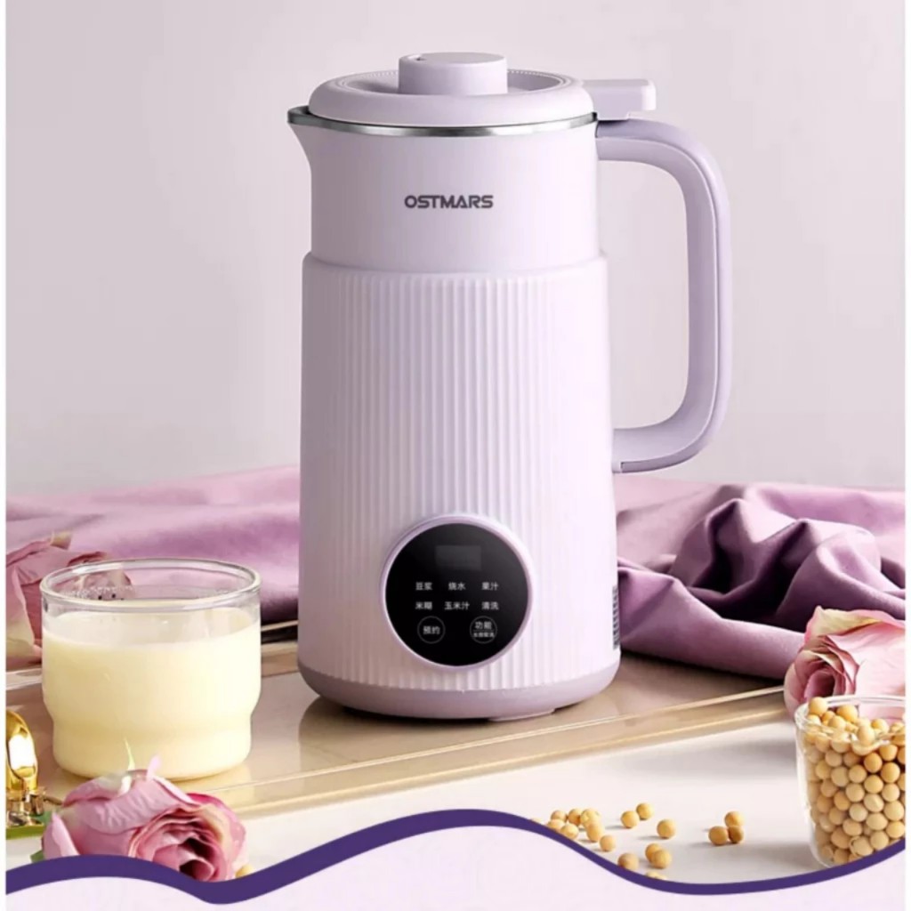 OSTMARS Máy Làm Sữa Hạt, Máy Nấu Sữa Hạt 800ml - 600W
