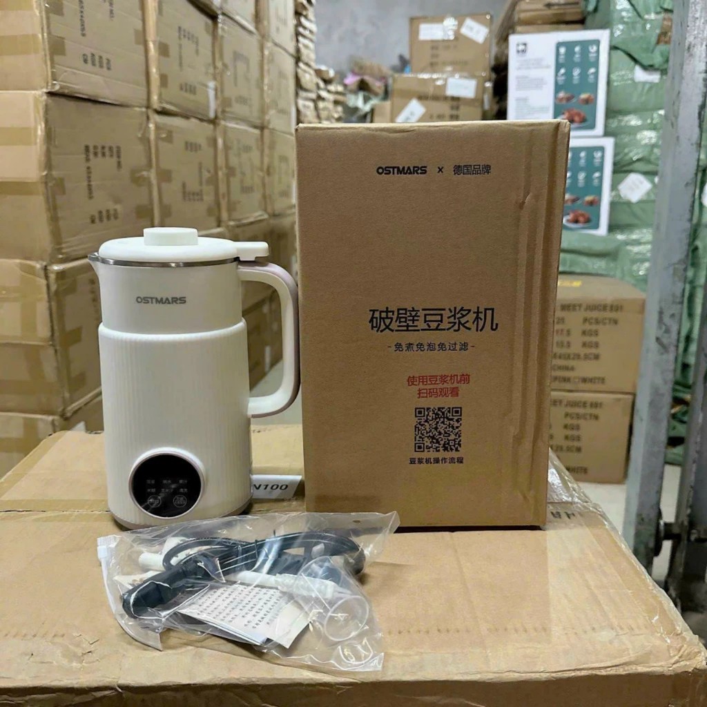 OSTMARS Máy Làm Sữa Hạt, Máy Nấu Sữa Hạt 800ml - 600W