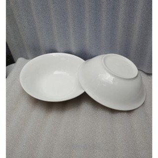 Tô sứ loe trắng 17.5cm ̣x 5.5cm