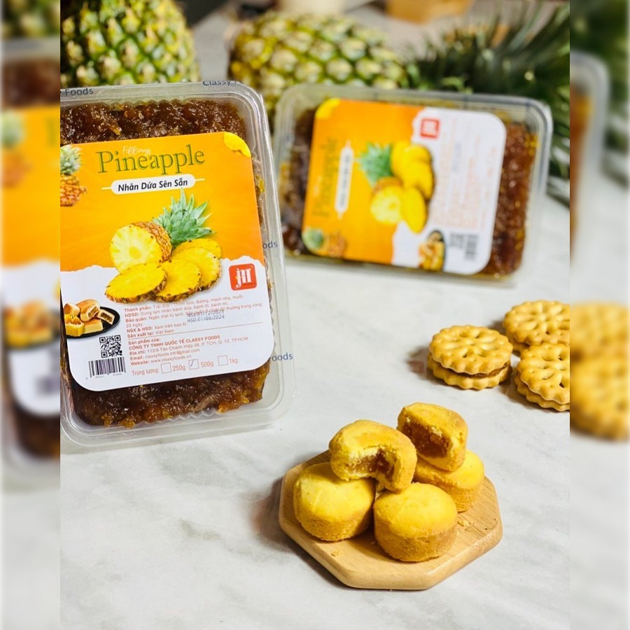Nhân dứa sên sẵn làm bánh dứa Phú Thương 500g