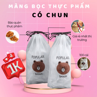 Màng bọc thực phẩm có chun túi gấu, Túi bọc thức ăn có chun tái sử dụng