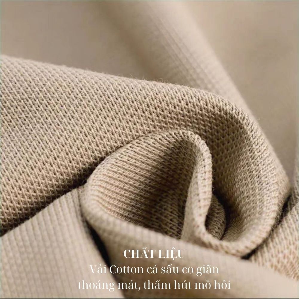 Áo polo nam GOZIN chất vải cá sấu cotton co giãn thoả mái thoáng mát thấm hút mồ hồi không nhăn nhầu