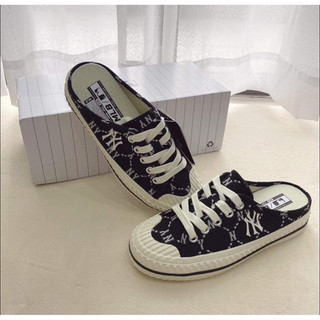 [ CHÍNH HÃNG ] Giày Sục Mule MLB Dia Monogram có sẵn