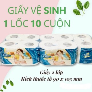 Giấy Cuộn Vệ Sinh E'mos Classic