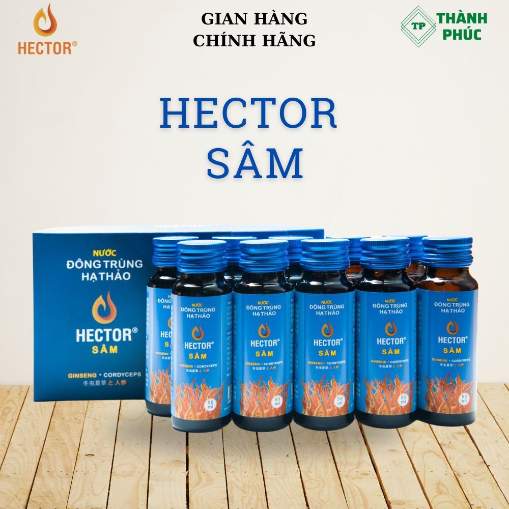 Hector Lite/ Hector Sâm- Tăng lực nhanh, tăng đề kháng, ổn định đường huyết