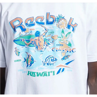 Áo thun thể thao reebok classic destination white