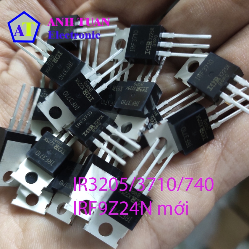 10 CHIẾC _IRF3205/3710/740/9Z24N_ Mosfet loại xịn xò_  mới đét