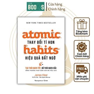 Sách - atomic habits - thay đổi tí hon hiệu quả bất ngờ