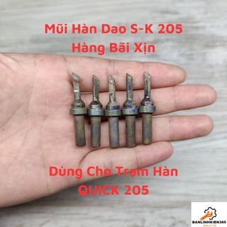 Mũi hàn dao s-k cao tần quick 205 hàng bãi xịn-chính hãng