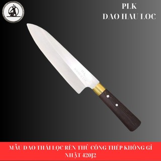 Dao lọc thái thịt bò lợn gà rèn thép không gỉ Nhật 420J2