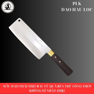 Dao thái thịt bò lợn gà rèn thép không gỉ Nhật 420J2