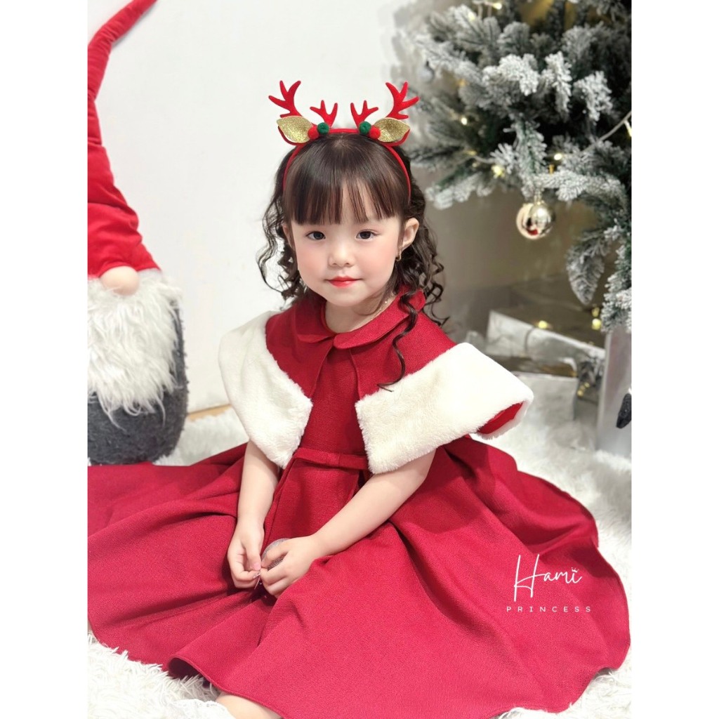 𝐒𝐚𝐧𝐧𝐚 𝐃𝐫𝐞𝐬𝐬 - Set Váy Áo Choàng Lông HM68