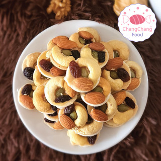 500GR Bánh đồng xu mix hạt dinh dưỡng
