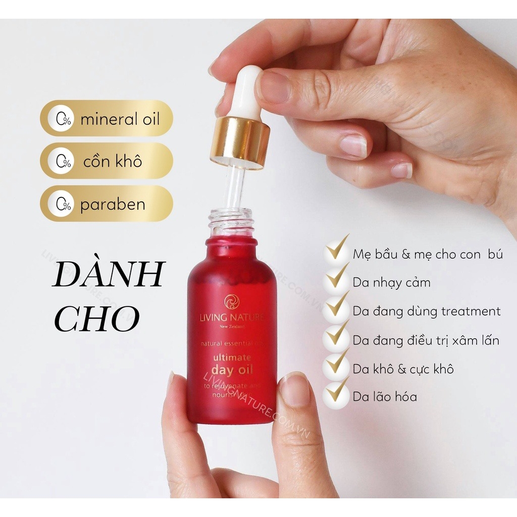 Dầu dưỡng da Living Nature Ultimate Day Oil 30ml