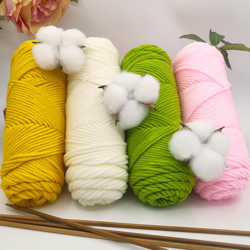 Len Cotton Love 100g (len milk ống)