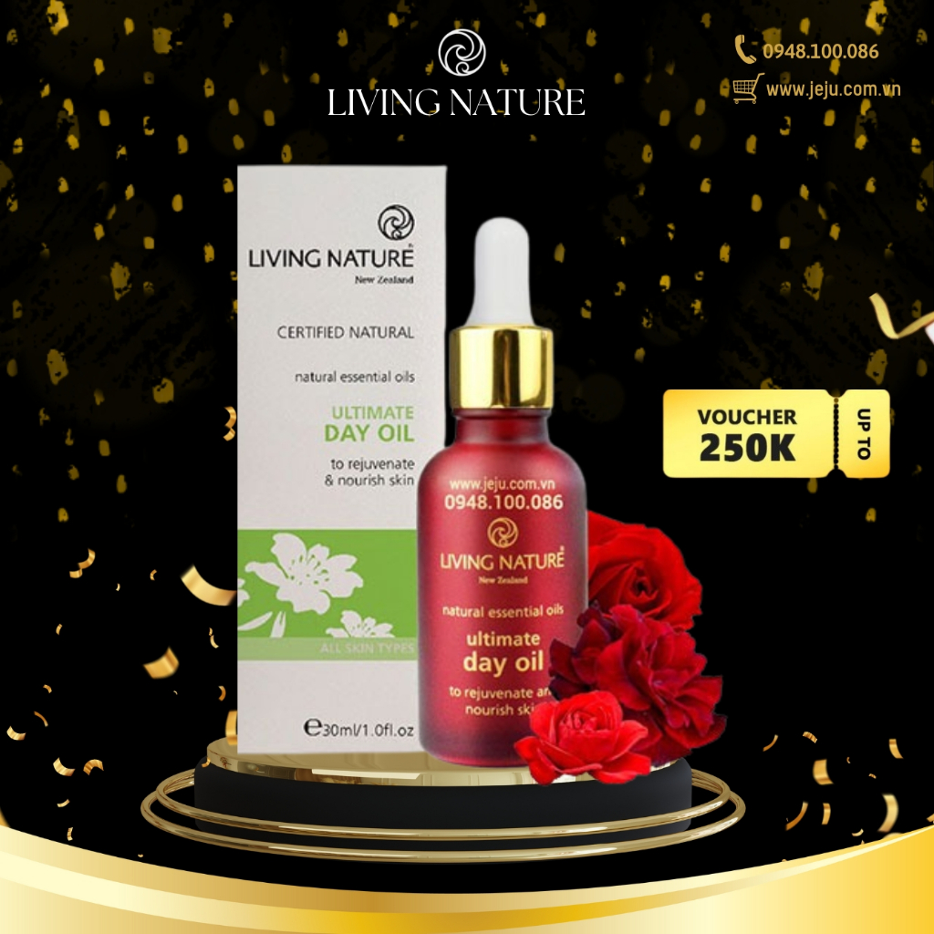 Dầu dưỡng da Living Nature Ultimate Day Oil 30ml