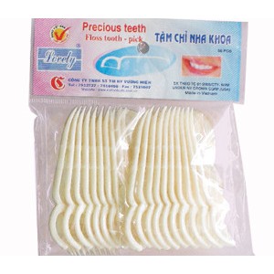 Tăm chỉ nha khoa xia rang 2 dau